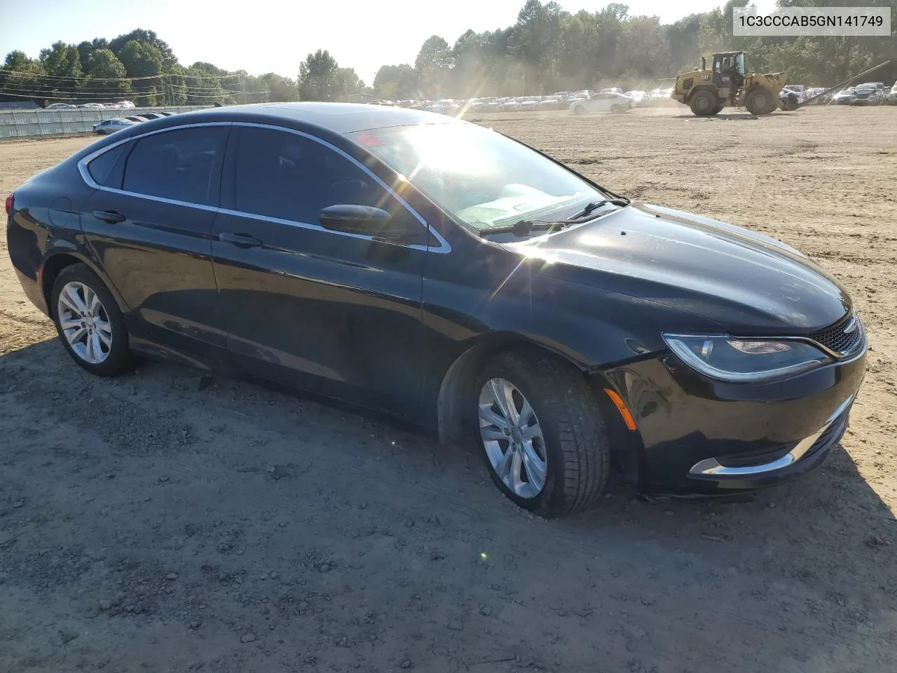 2016 Chrysler 200 Limited VIN: 1C3CCCAB5GN141749 Lot: 72159234