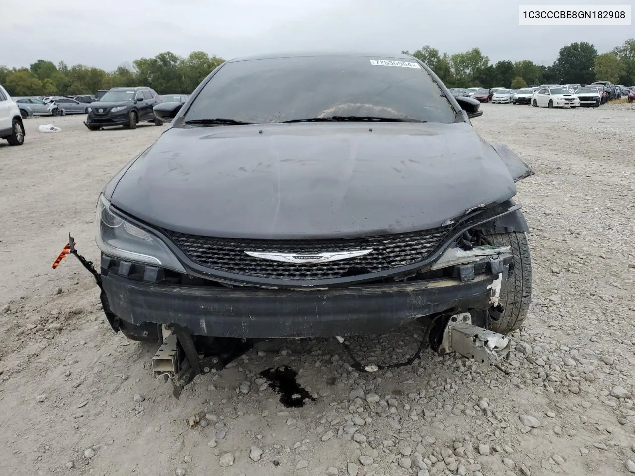 2016 Chrysler 200 S VIN: 1C3CCCBB8GN182908 Lot: 72536964