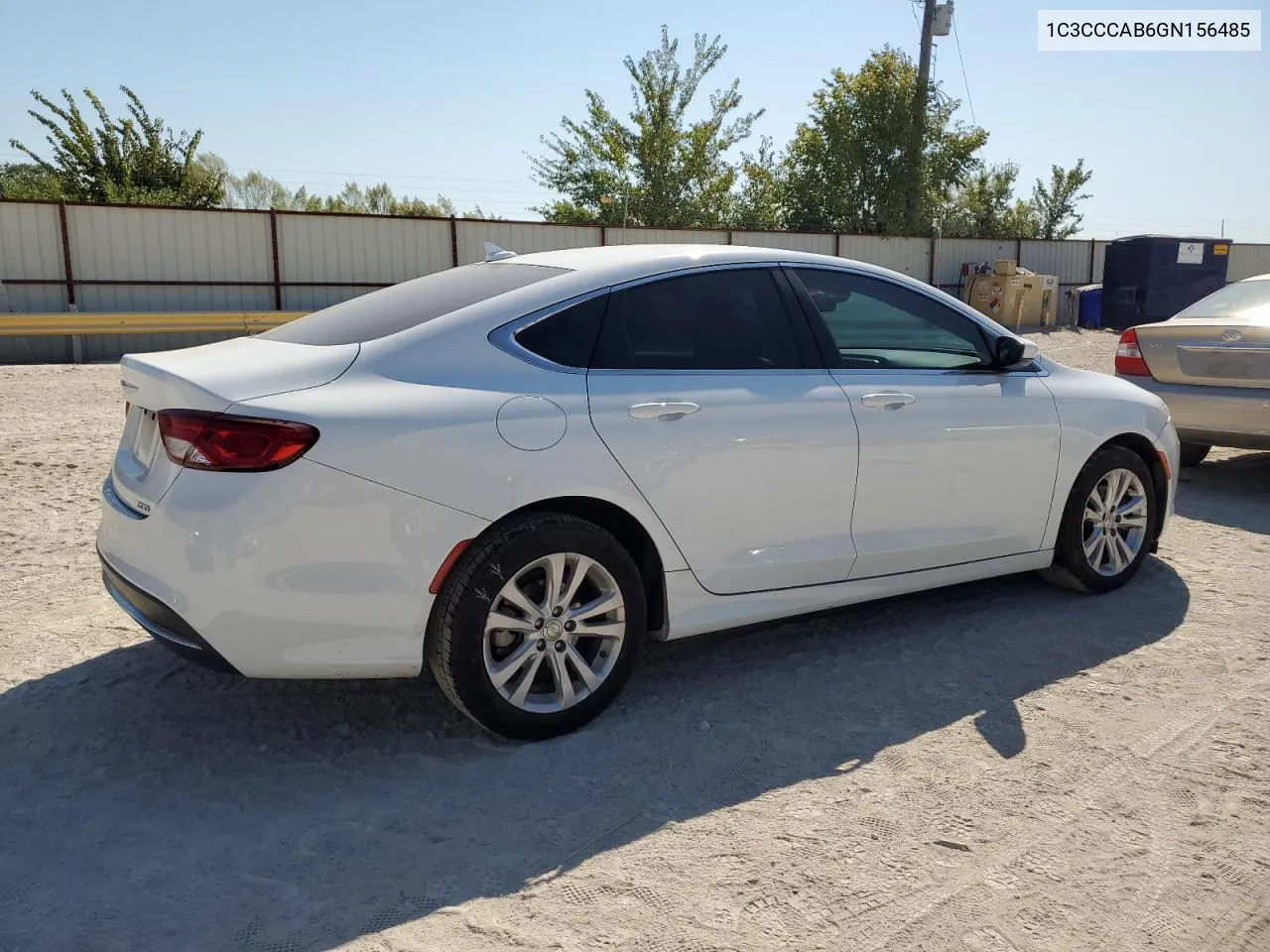 2016 Chrysler 200 Limited VIN: 1C3CCCAB6GN156485 Lot: 72608624