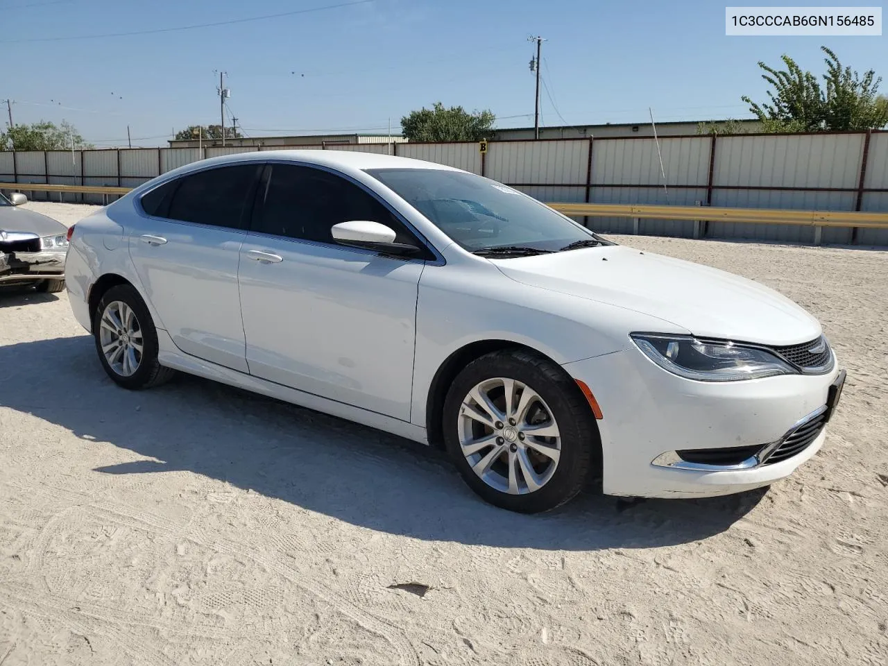 2016 Chrysler 200 Limited VIN: 1C3CCCAB6GN156485 Lot: 72608624