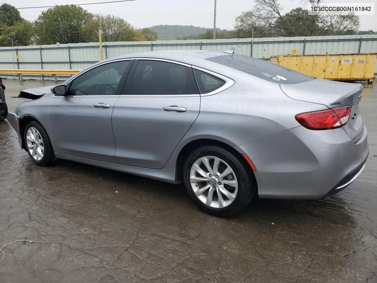 2016 Chrysler 200 C VIN: 1C3CCCCB0GN161842 Lot: 72907904