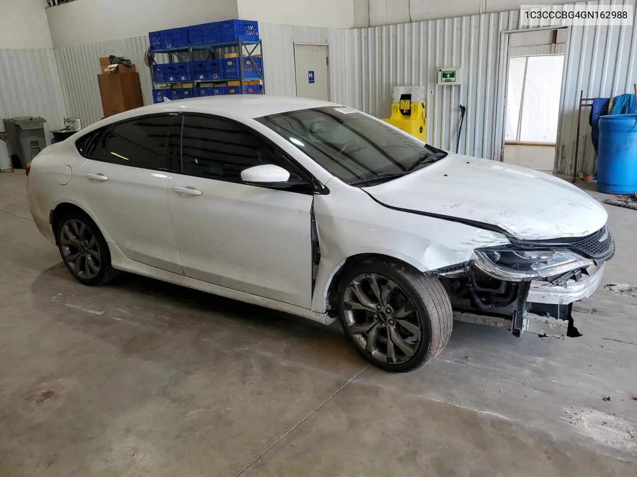 2016 Chrysler 200 S VIN: 1C3CCCBG4GN162988 Lot: 72943344