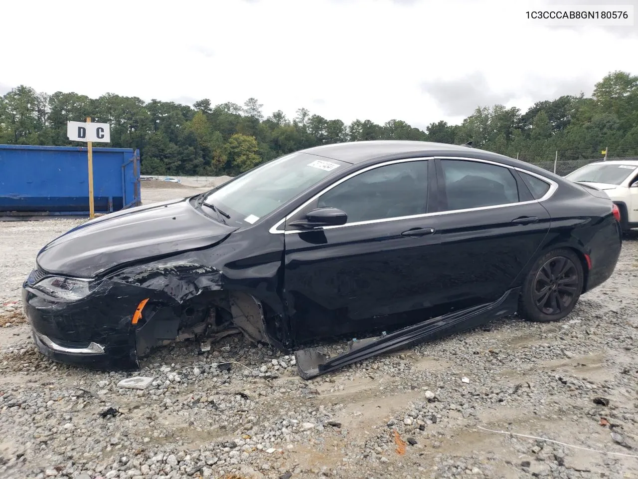 2016 Chrysler 200 Limited VIN: 1C3CCCAB8GN180576 Lot: 73112434