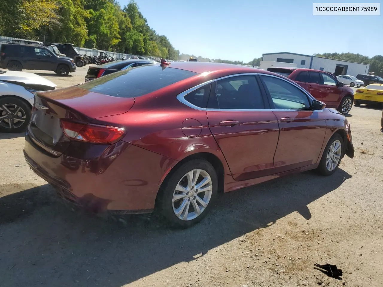 2016 Chrysler 200 Limited VIN: 1C3CCCAB8GN175989 Lot: 73467394