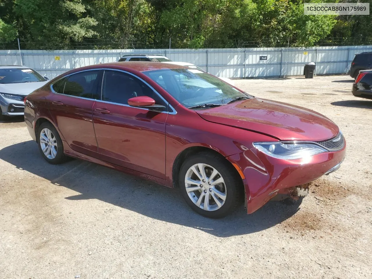 2016 Chrysler 200 Limited VIN: 1C3CCCAB8GN175989 Lot: 73467394