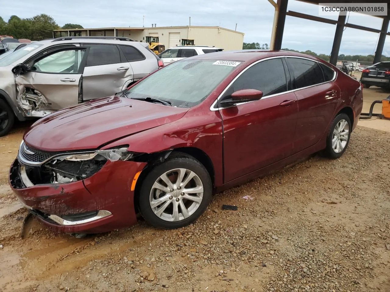 2016 Chrysler 200 Limited VIN: 1C3CCCAB8GN101858 Lot: 73503384