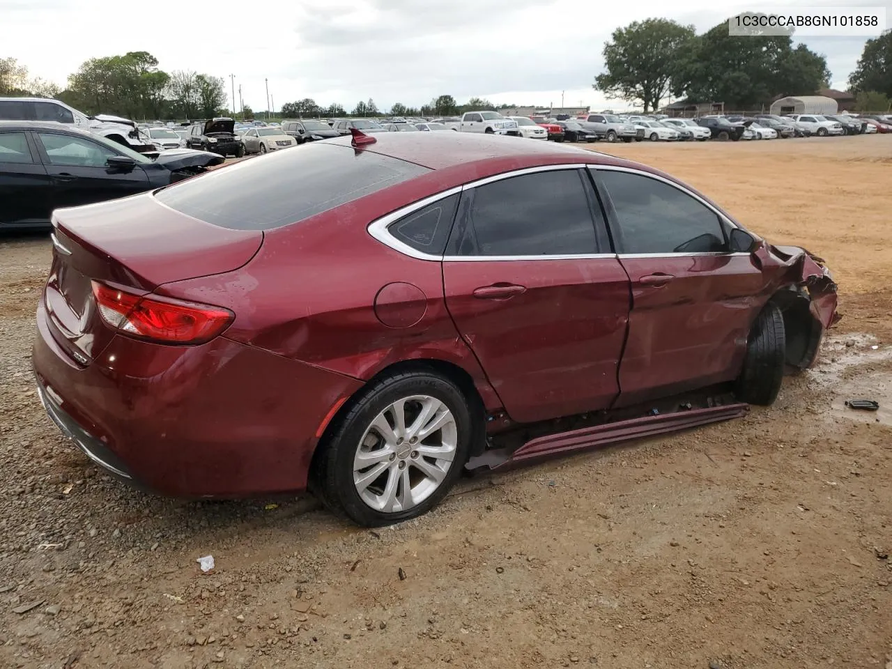 2016 Chrysler 200 Limited VIN: 1C3CCCAB8GN101858 Lot: 73503384