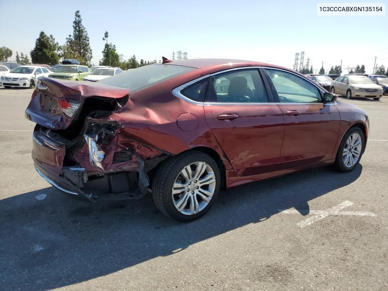 1C3CCCABXGN135154 2016 Chrysler 200 Limited