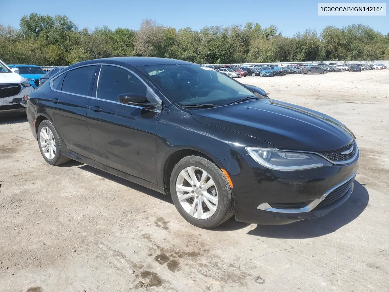 2016 Chrysler 200 Limited VIN: 1C3CCCAB4GN142164 Lot: 73931264