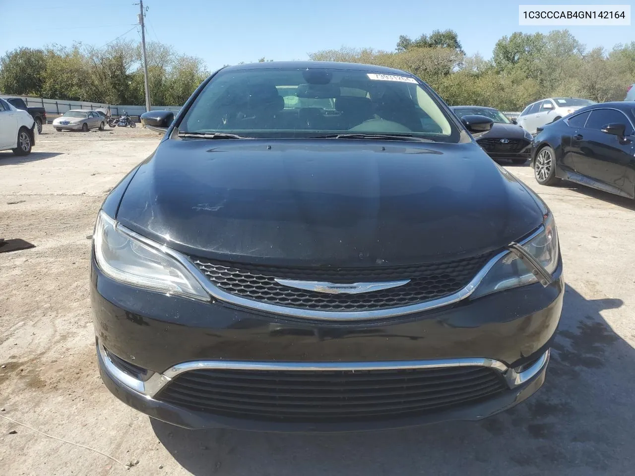 2016 Chrysler 200 Limited VIN: 1C3CCCAB4GN142164 Lot: 73931264