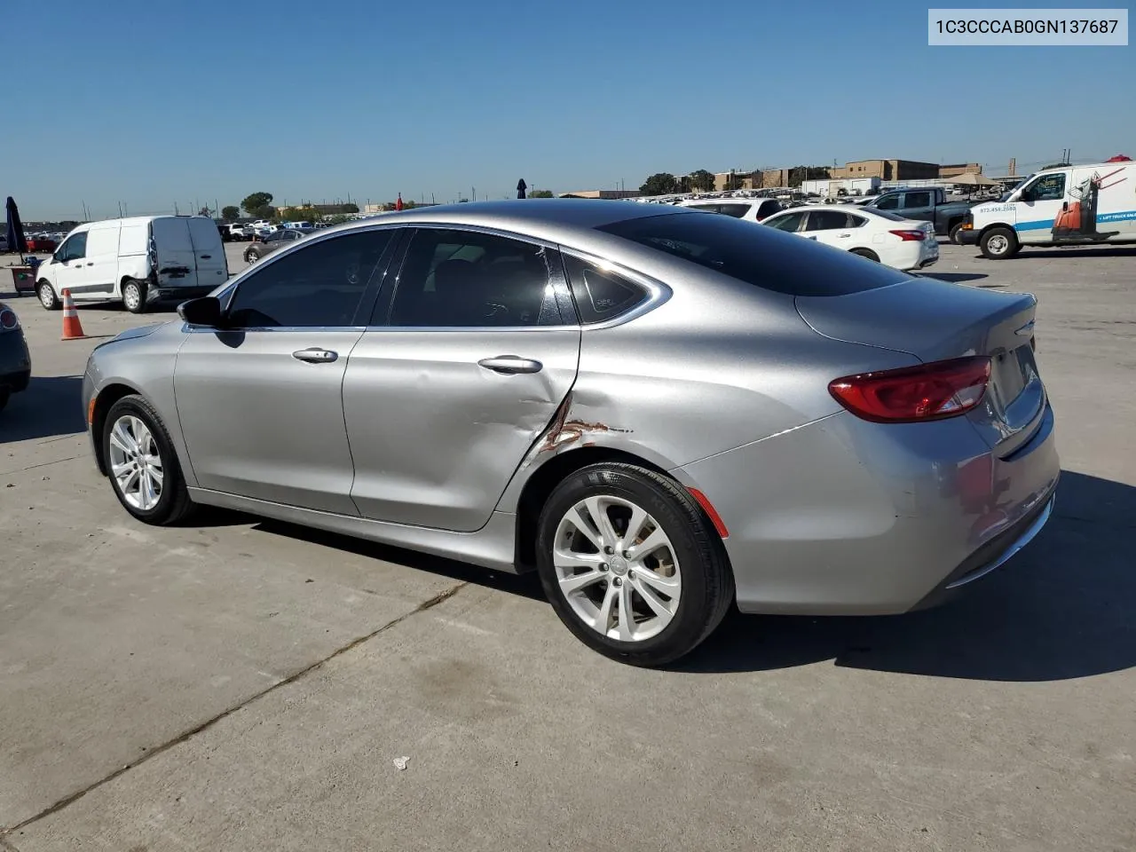 1C3CCCAB0GN137687 2016 Chrysler 200 Limited