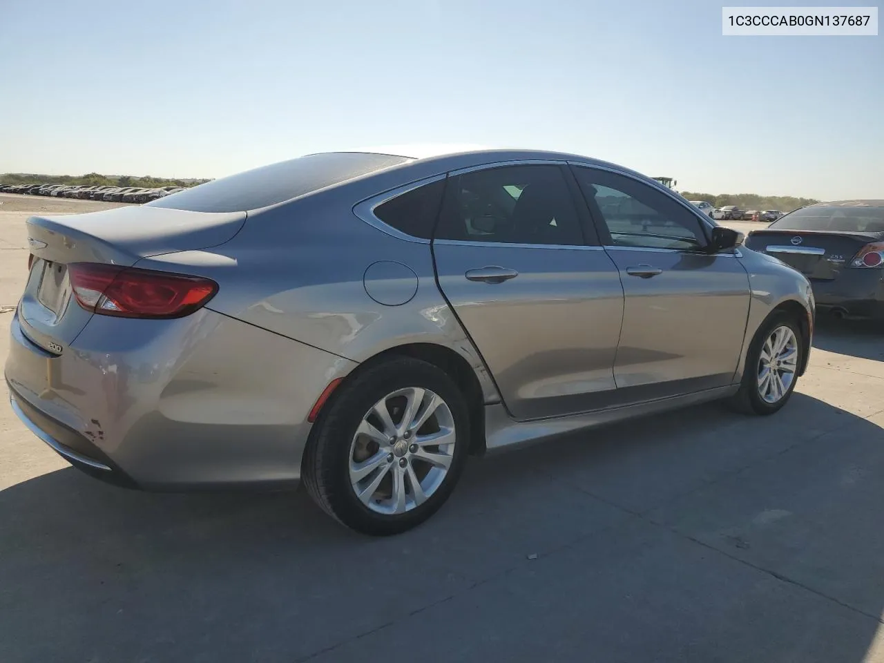 2016 Chrysler 200 Limited VIN: 1C3CCCAB0GN137687 Lot: 74219094