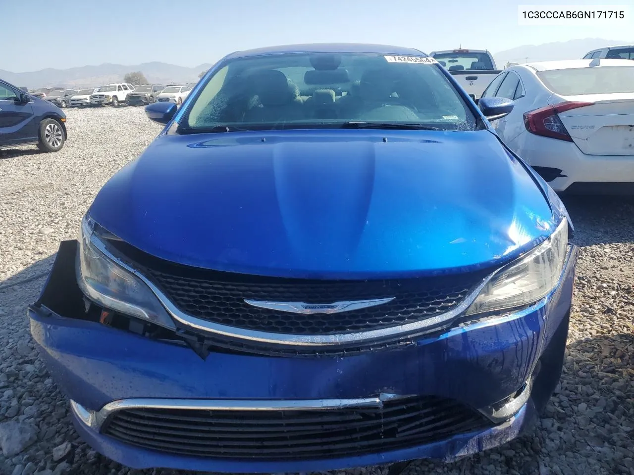 2016 Chrysler 200 Limited VIN: 1C3CCCAB6GN171715 Lot: 74245564