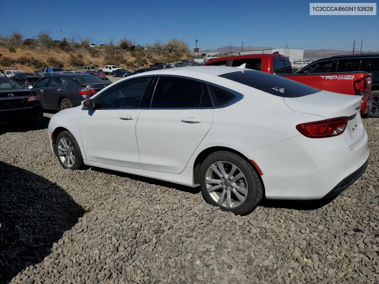 2016 Chrysler 200 Limited VIN: 1C3CCCAB6GN153828 Lot: 74264214