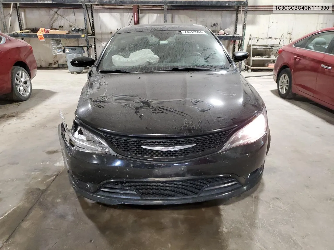 2016 Chrysler 200 S VIN: 1C3CCCBG4GN111300 Lot: 74318564