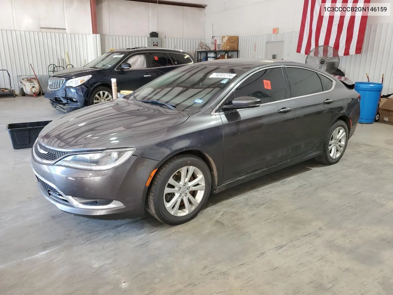 2016 Chrysler 200 C VIN: 1C3CCCCB2GN146159 Lot: 74341274