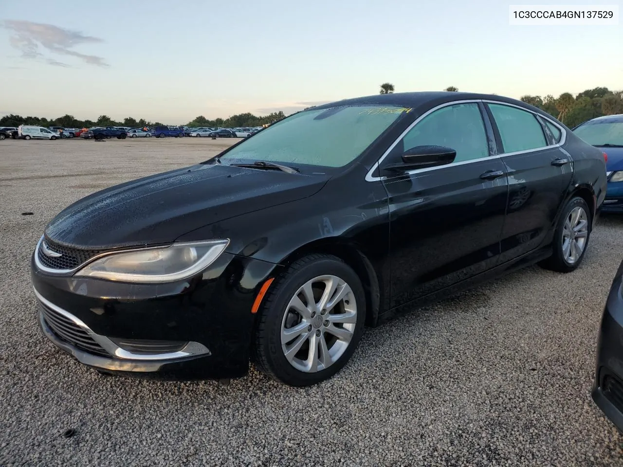 2016 Chrysler 200 Limited VIN: 1C3CCCAB4GN137529 Lot: 74375094