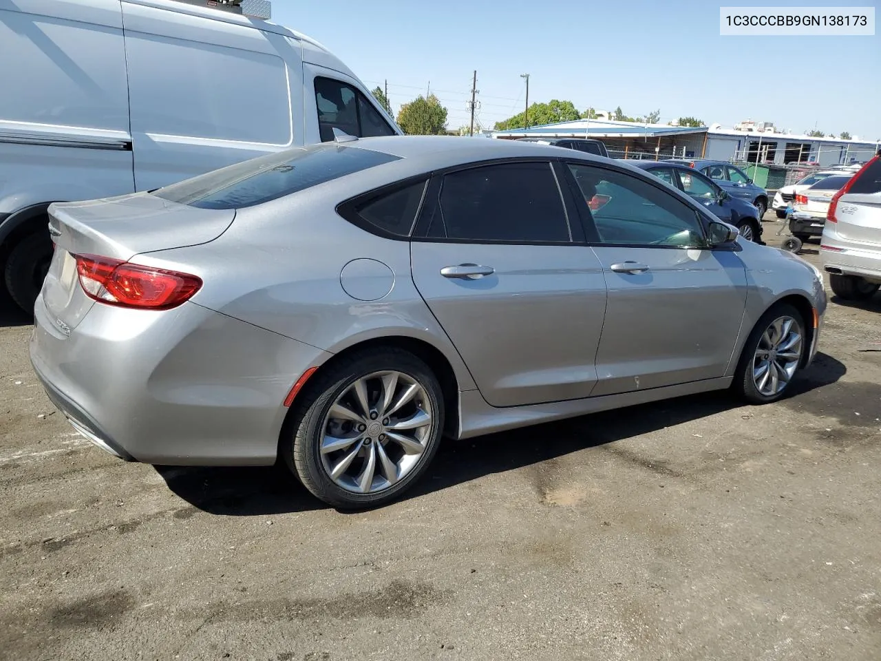 2016 Chrysler 200 S VIN: 1C3CCCBB9GN138173 Lot: 74486164