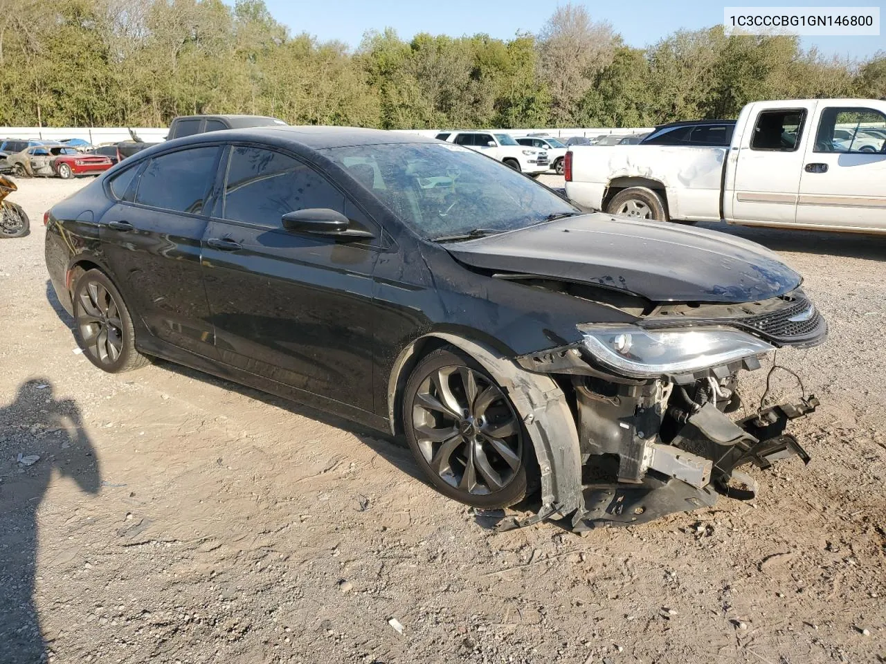 2016 Chrysler 200 S VIN: 1C3CCCBG1GN146800 Lot: 74619814