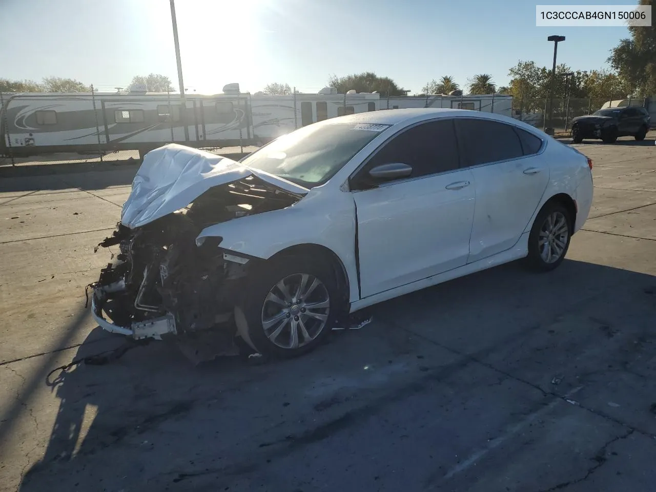 2016 Chrysler 200 Limited VIN: 1C3CCCAB4GN150006 Lot: 74938774