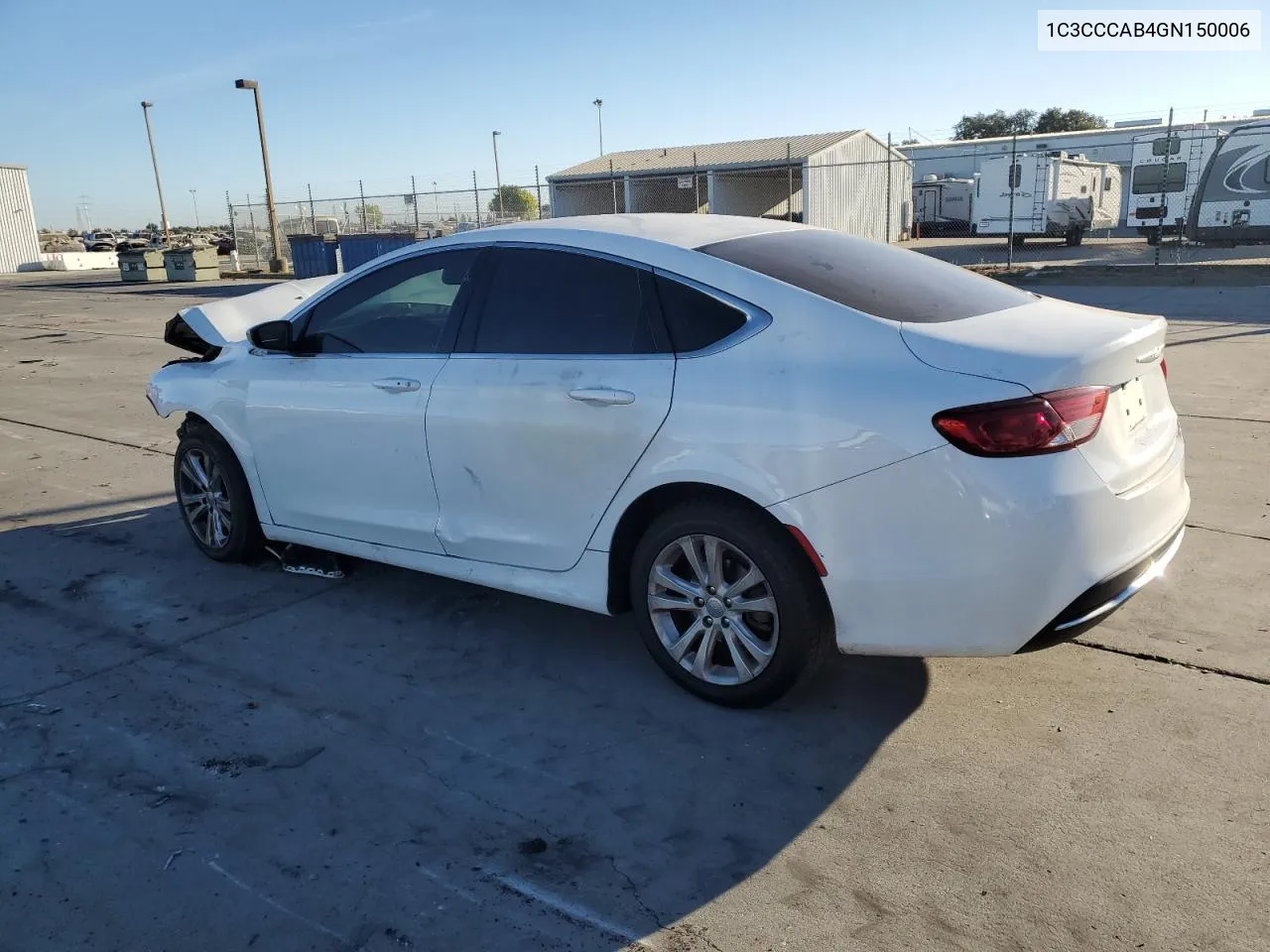 2016 Chrysler 200 Limited VIN: 1C3CCCAB4GN150006 Lot: 74938774