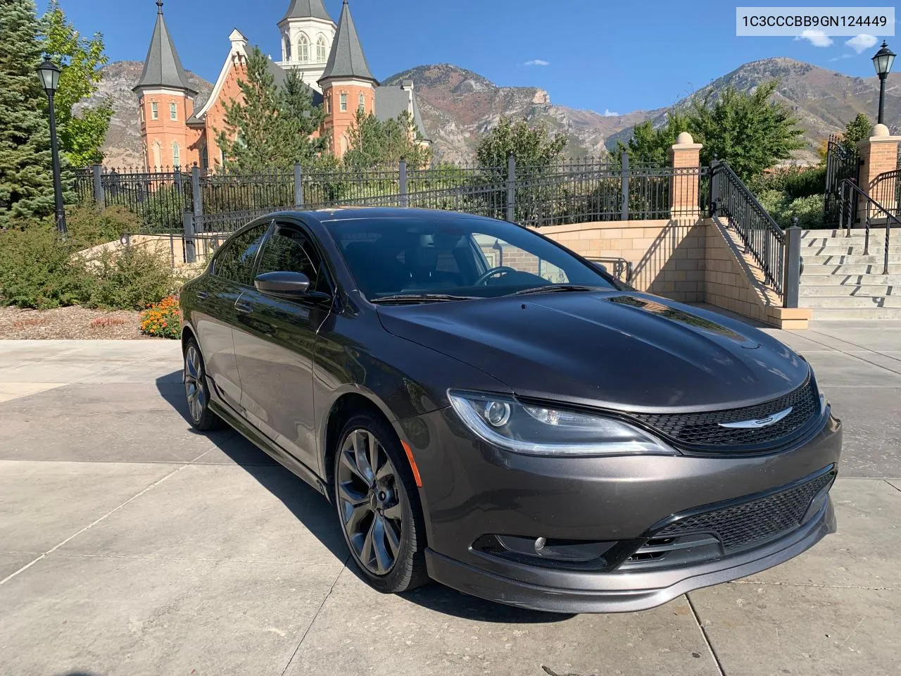 2016 Chrysler 200 S VIN: 1C3CCCBB9GN124449 Lot: 75106794