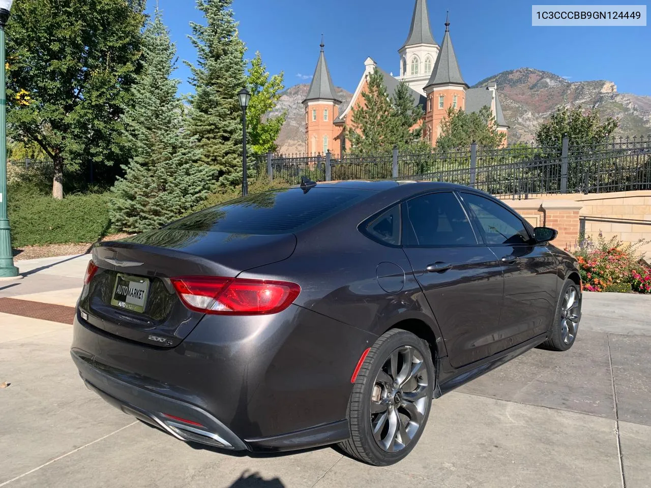 2016 Chrysler 200 S VIN: 1C3CCCBB9GN124449 Lot: 75106794