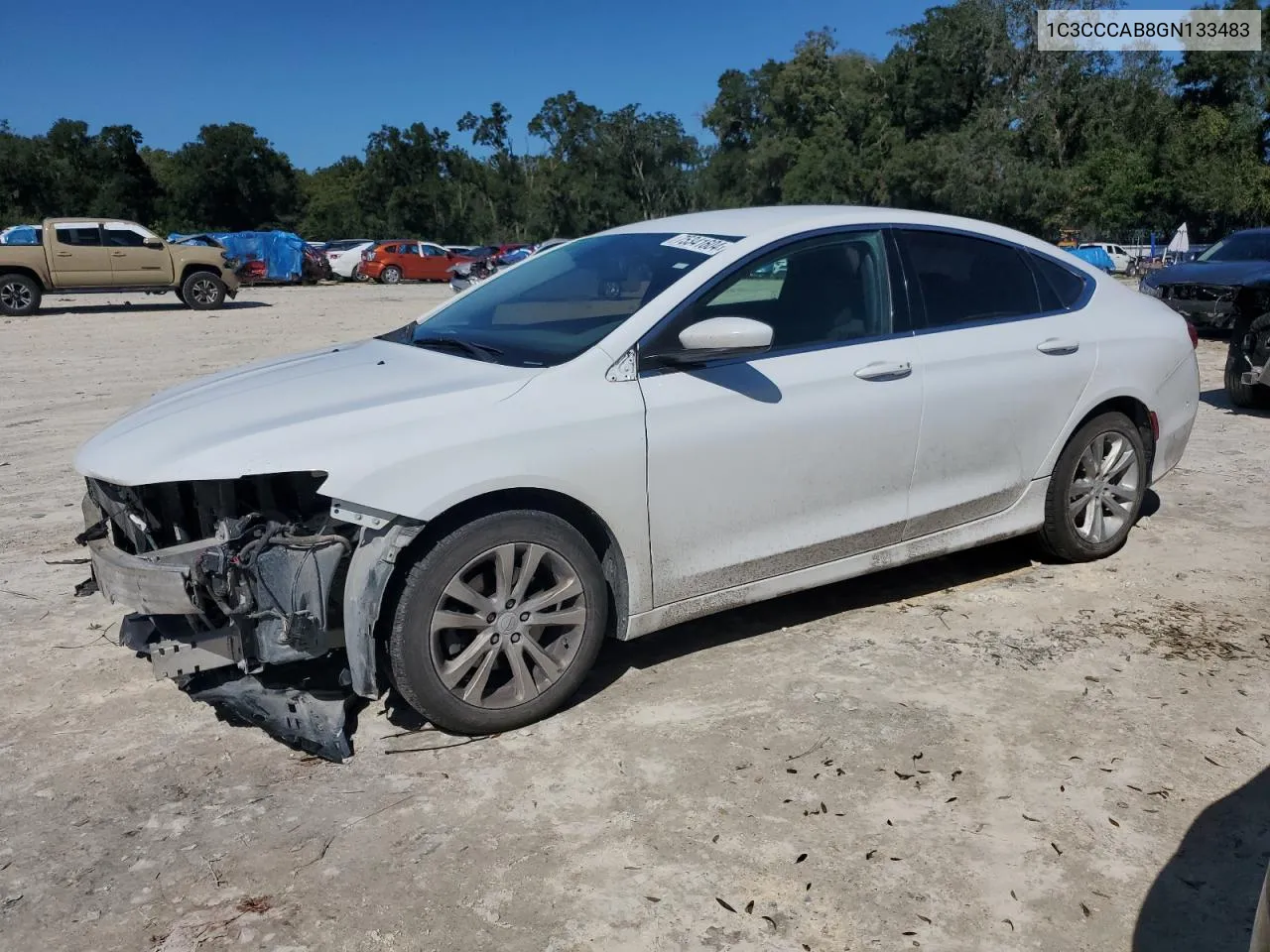 2016 Chrysler 200 Limited VIN: 1C3CCCAB8GN133483 Lot: 75341604