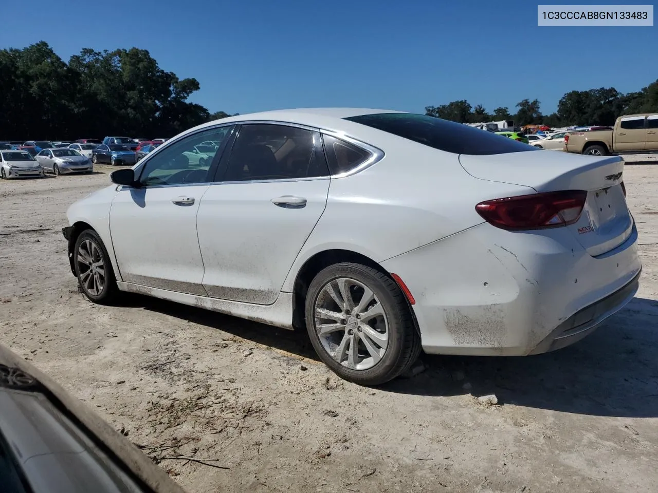 2016 Chrysler 200 Limited VIN: 1C3CCCAB8GN133483 Lot: 75341604