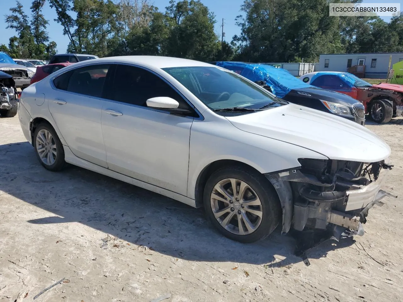 2016 Chrysler 200 Limited VIN: 1C3CCCAB8GN133483 Lot: 75341604