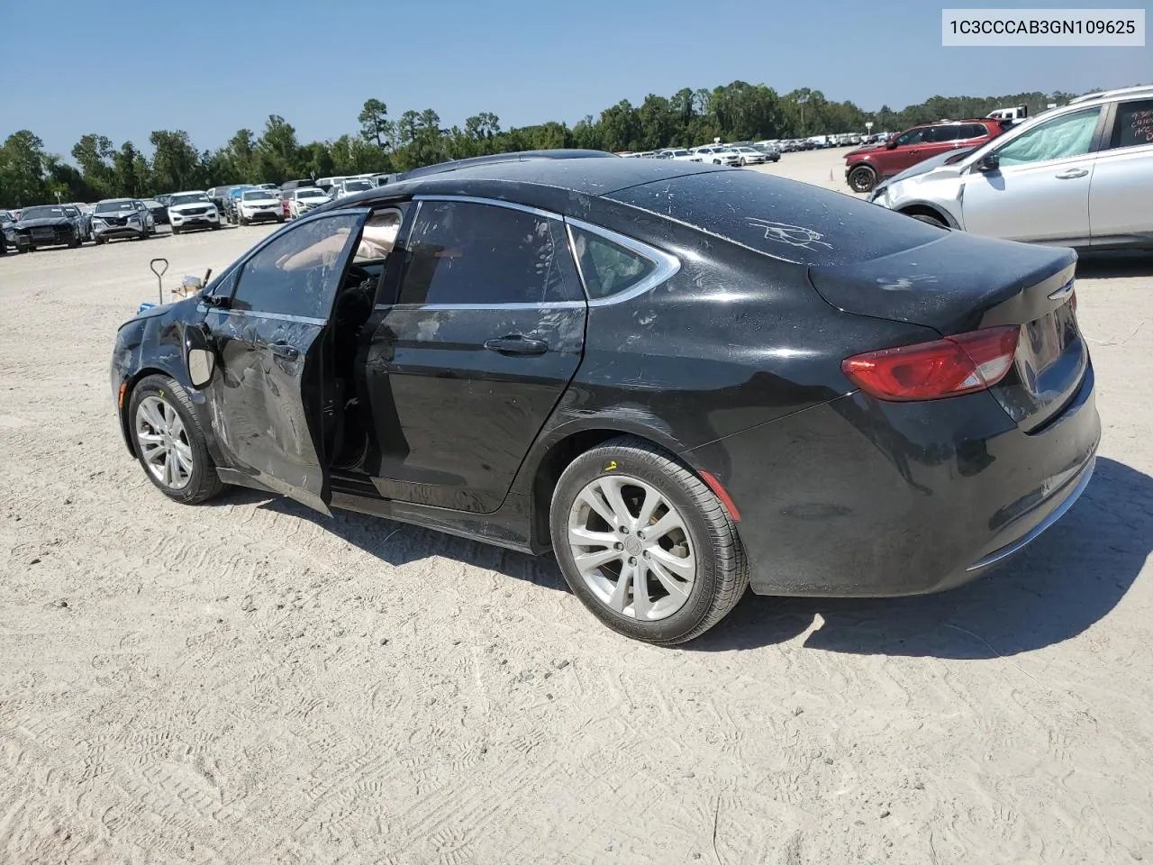 2016 Chrysler 200 Limited VIN: 1C3CCCAB3GN109625 Lot: 75408164