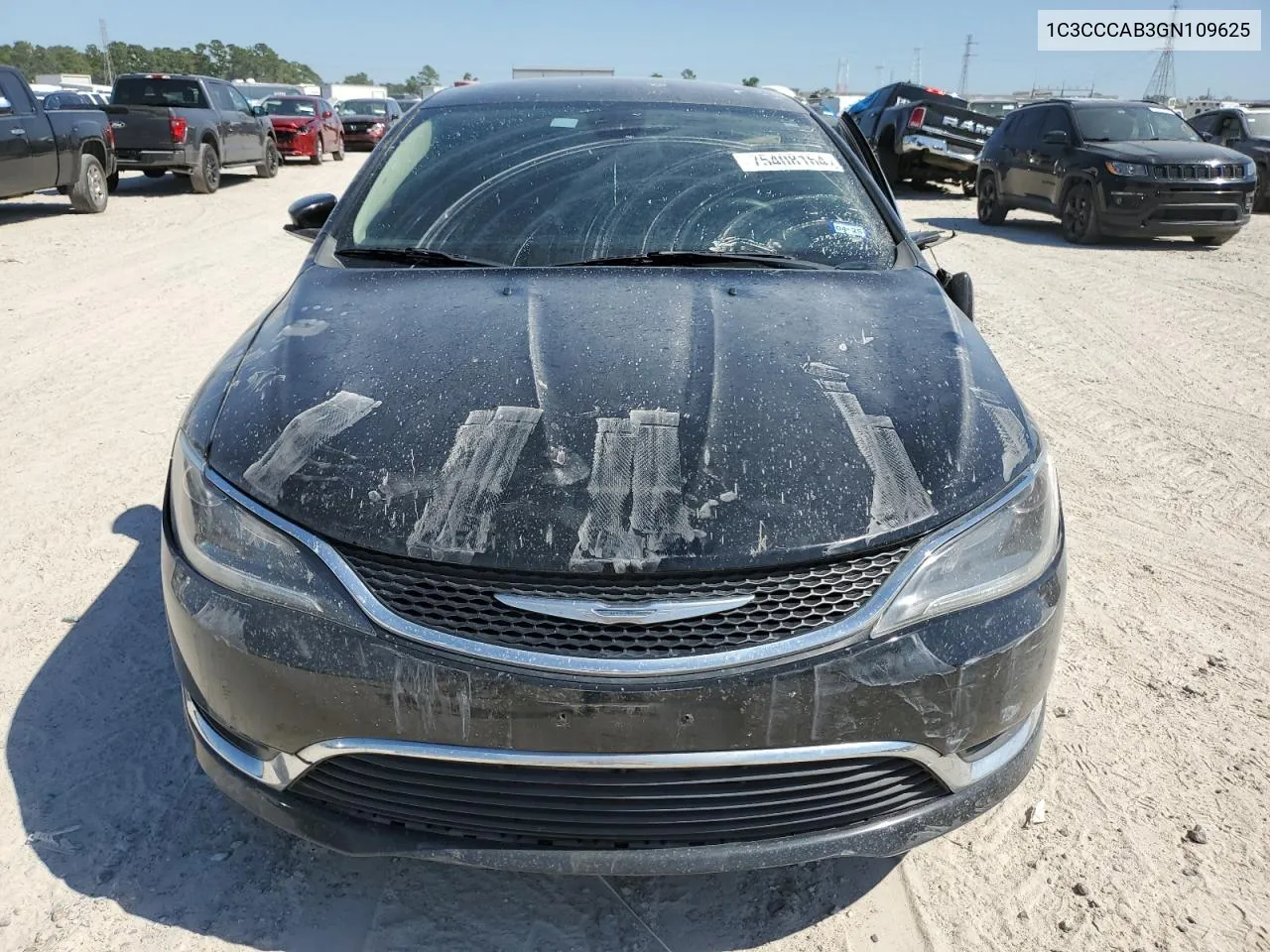 2016 Chrysler 200 Limited VIN: 1C3CCCAB3GN109625 Lot: 75408164