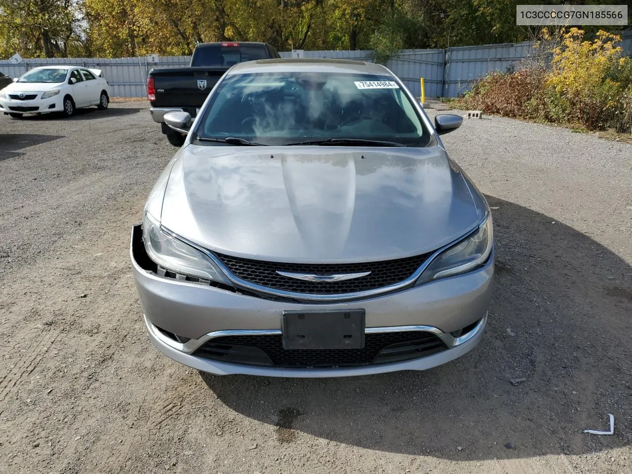 2016 Chrysler 200 C VIN: 1C3CCCCG7GN185566 Lot: 75414984