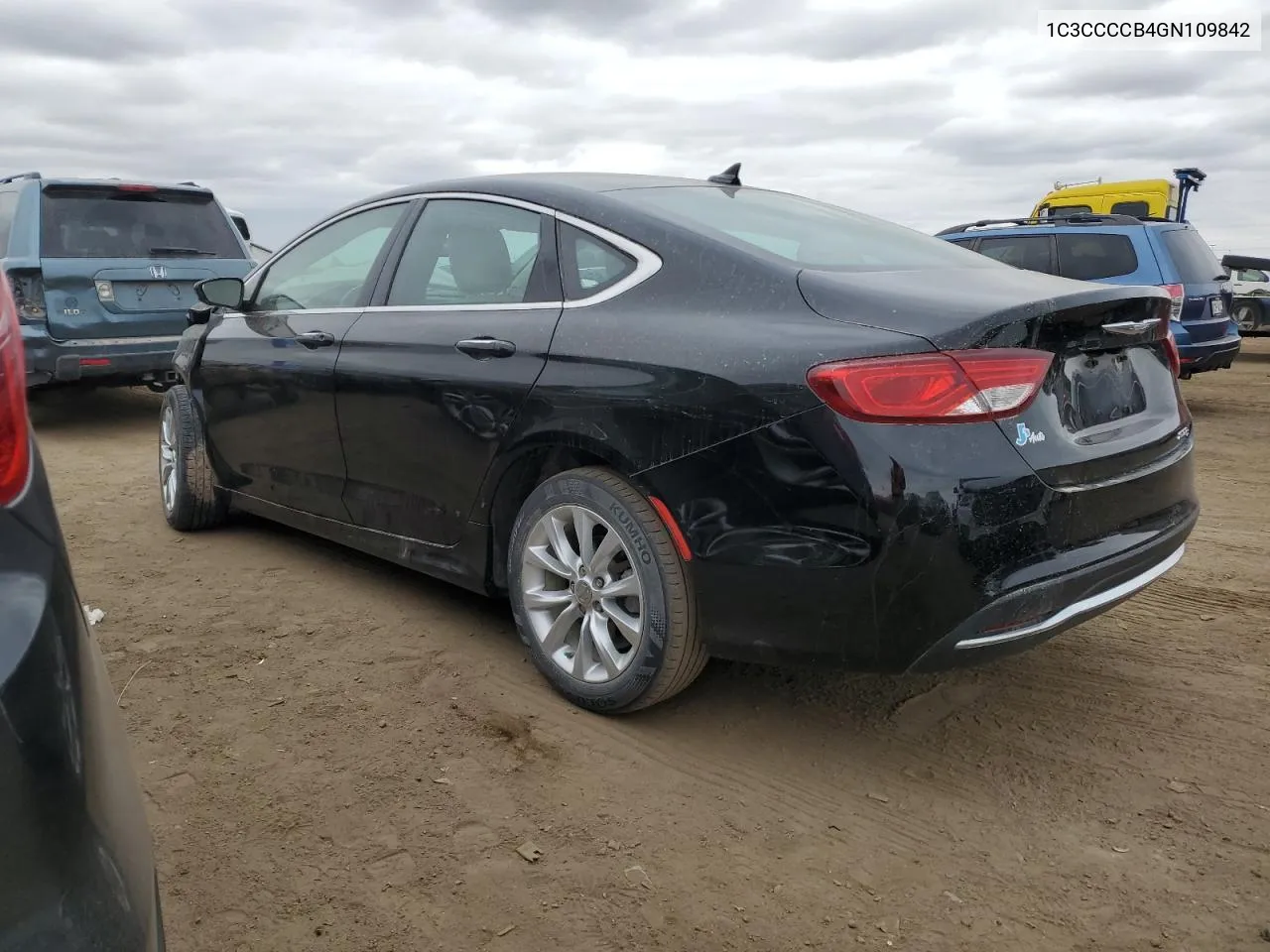 2016 Chrysler 200 C VIN: 1C3CCCCB4GN109842 Lot: 75692774