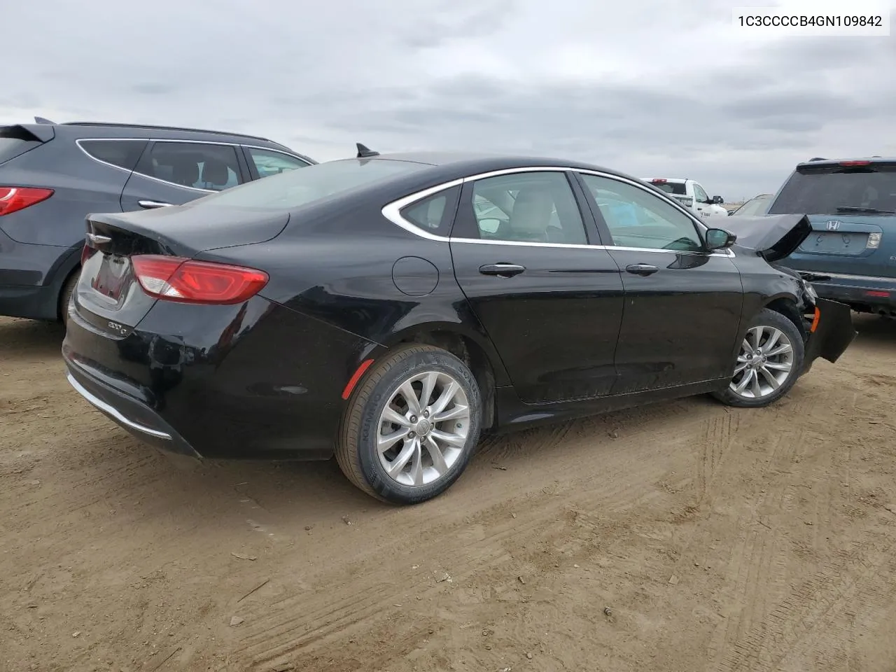 2016 Chrysler 200 C VIN: 1C3CCCCB4GN109842 Lot: 75692774