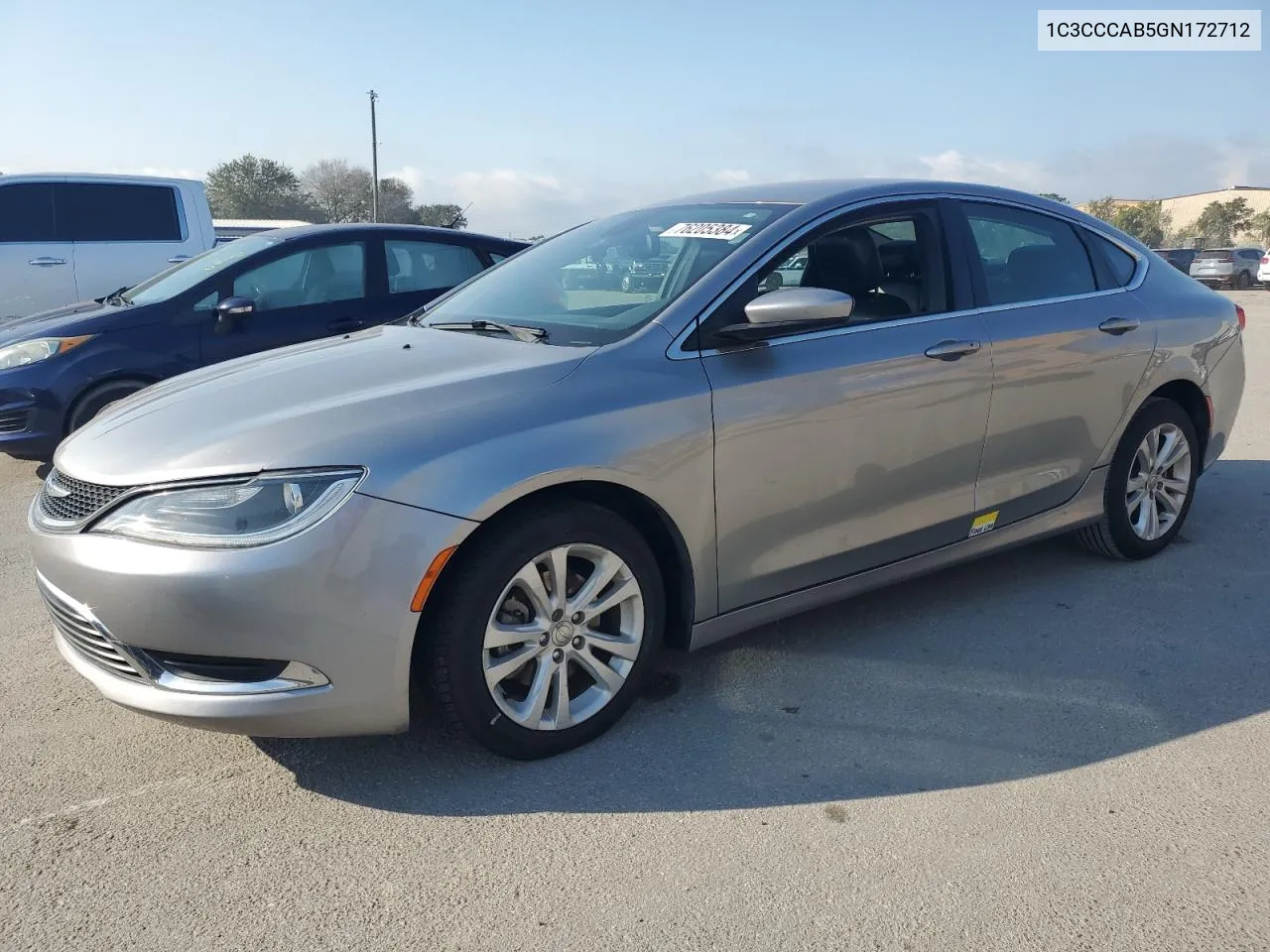 2016 Chrysler 200 Limited VIN: 1C3CCCAB5GN172712 Lot: 76205384