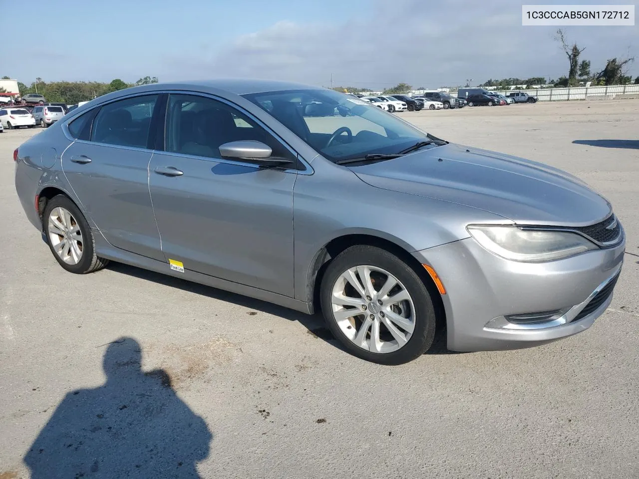 2016 Chrysler 200 Limited VIN: 1C3CCCAB5GN172712 Lot: 76205384