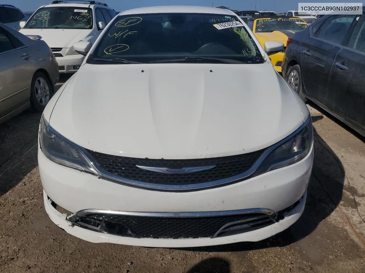 2016 Chrysler 200 Limited VIN: 1C3CCCAB9GN102937 Lot: 76230254