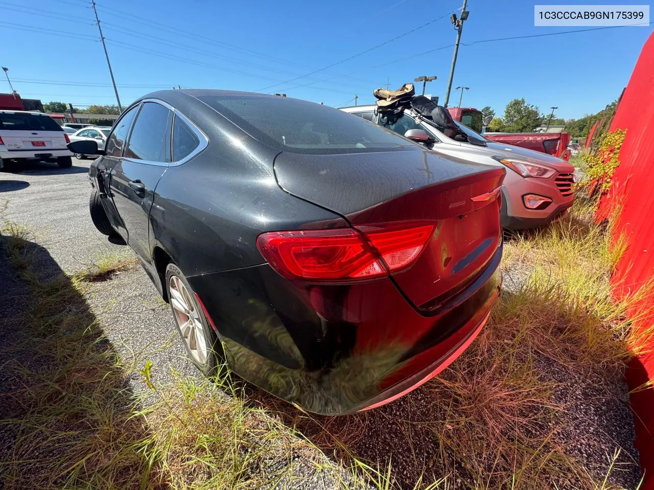 2016 Chrysler 200 Limited VIN: 1C3CCCAB9GN175399 Lot: 76232154