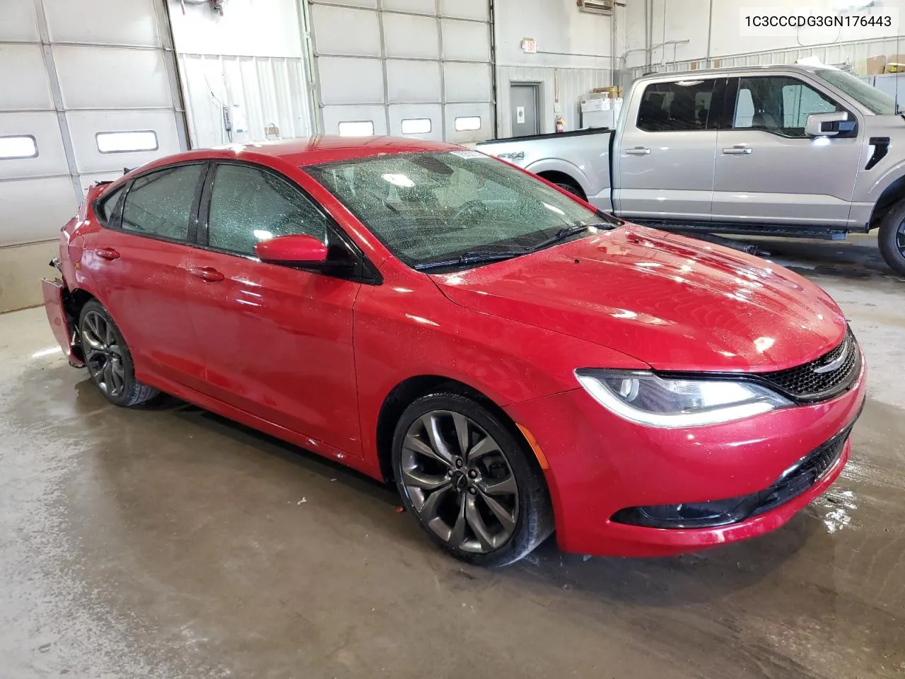 2016 Chrysler 200 S VIN: 1C3CCCDG3GN176443 Lot: 76252114