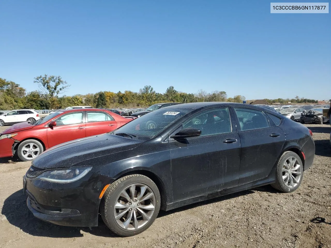 2016 Chrysler 200 S VIN: 1C3CCCBB6GN117877 Lot: 76261254