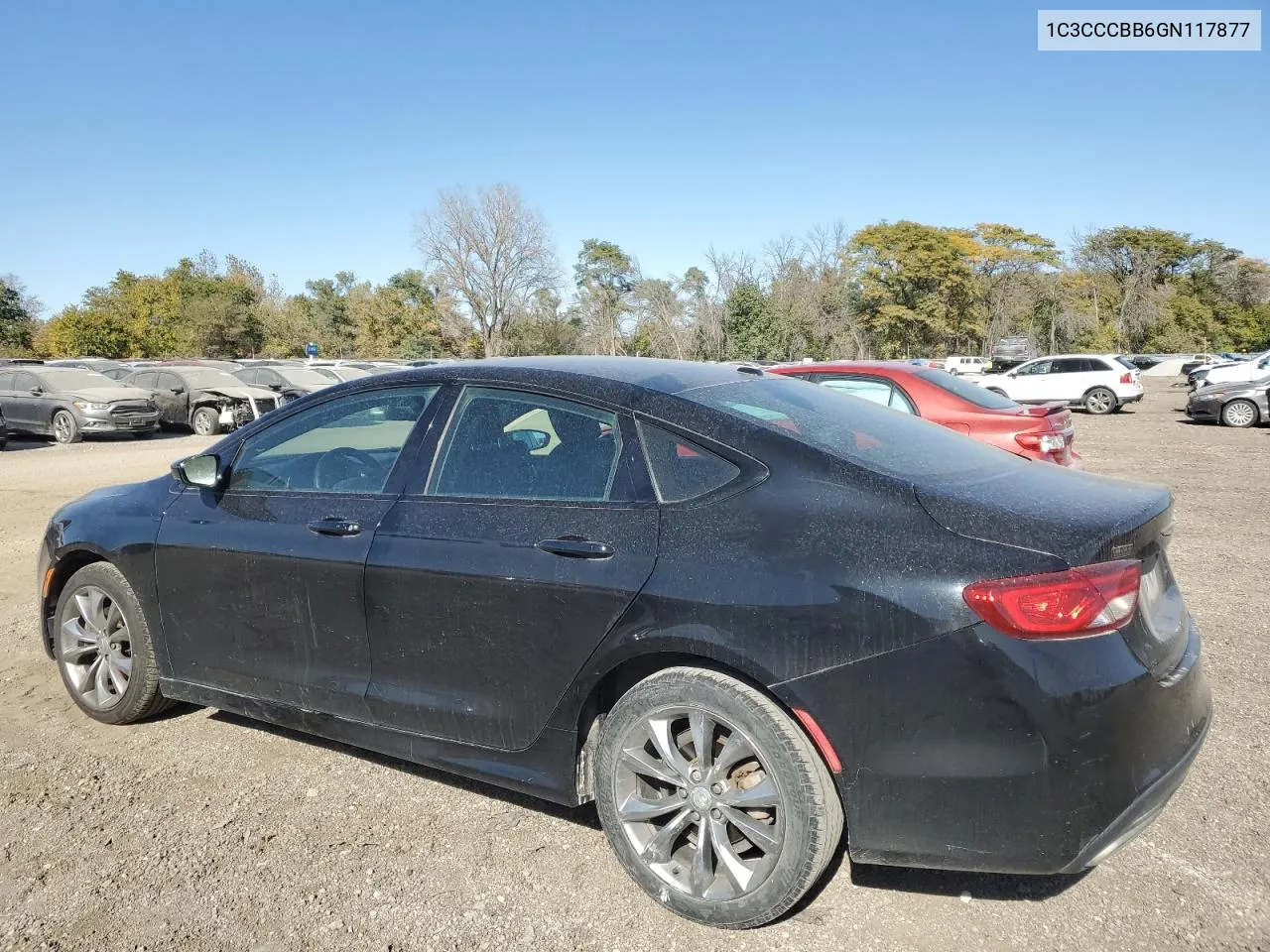 2016 Chrysler 200 S VIN: 1C3CCCBB6GN117877 Lot: 76261254