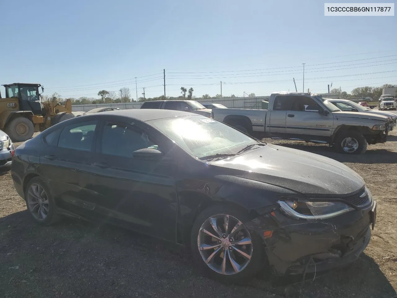 2016 Chrysler 200 S VIN: 1C3CCCBB6GN117877 Lot: 76261254