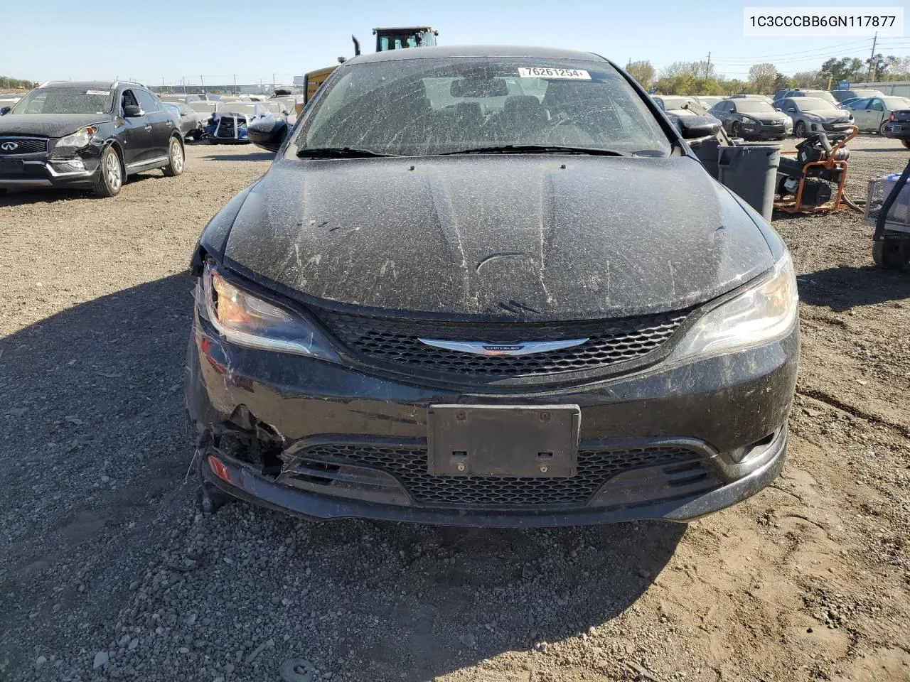 2016 Chrysler 200 S VIN: 1C3CCCBB6GN117877 Lot: 76261254