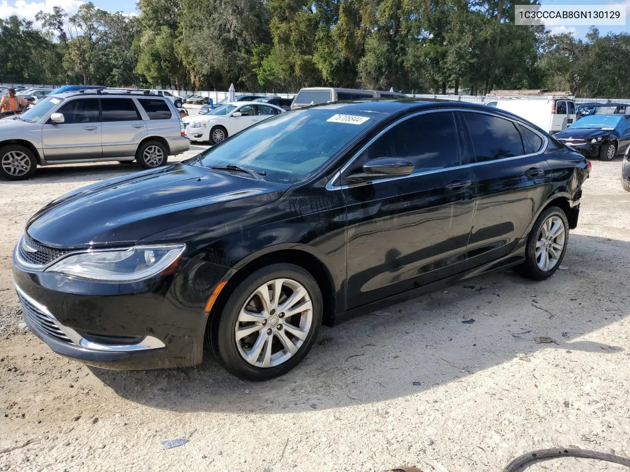 2016 Chrysler 200 Limited VIN: 1C3CCCAB8GN130129 Lot: 76708844