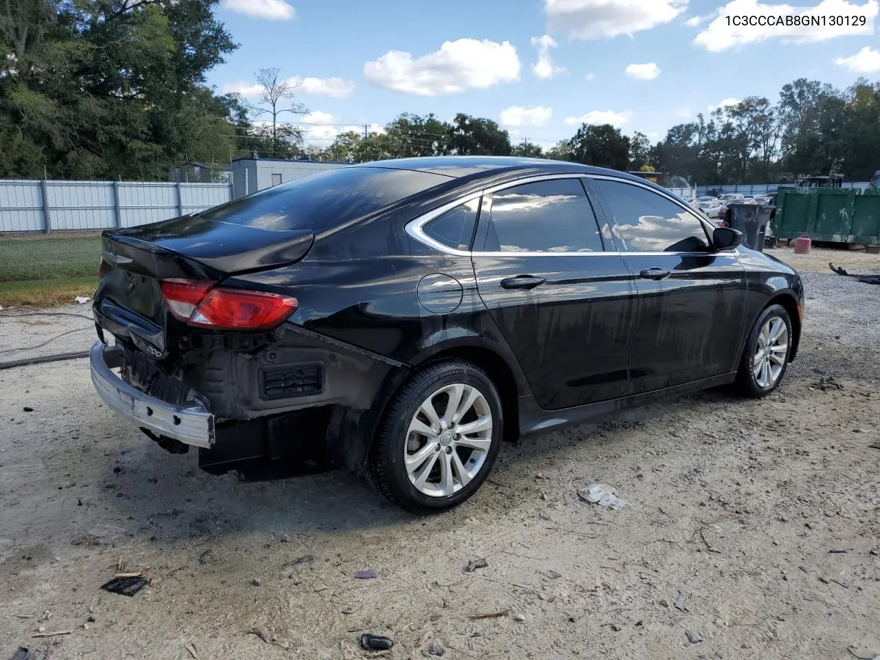 2016 Chrysler 200 Limited VIN: 1C3CCCAB8GN130129 Lot: 76708844