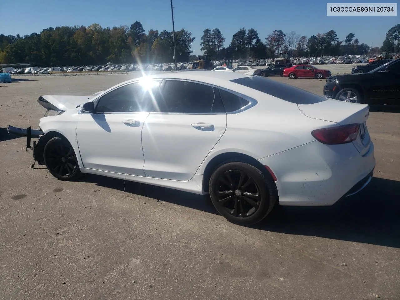 2016 Chrysler 200 Limited VIN: 1C3CCCAB8GN120734 Lot: 77010284