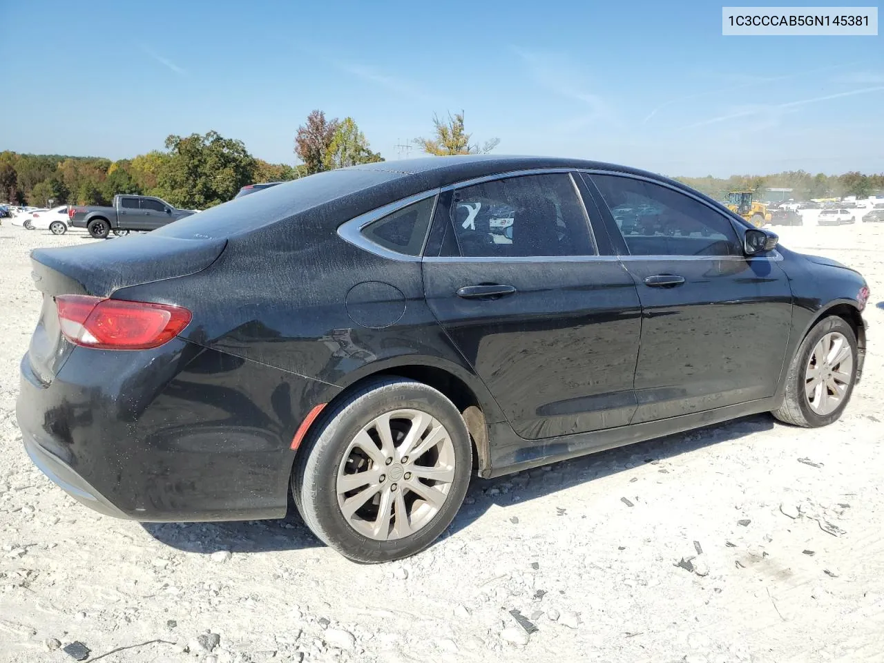 2016 Chrysler 200 Limited VIN: 1C3CCCAB5GN145381 Lot: 77814634