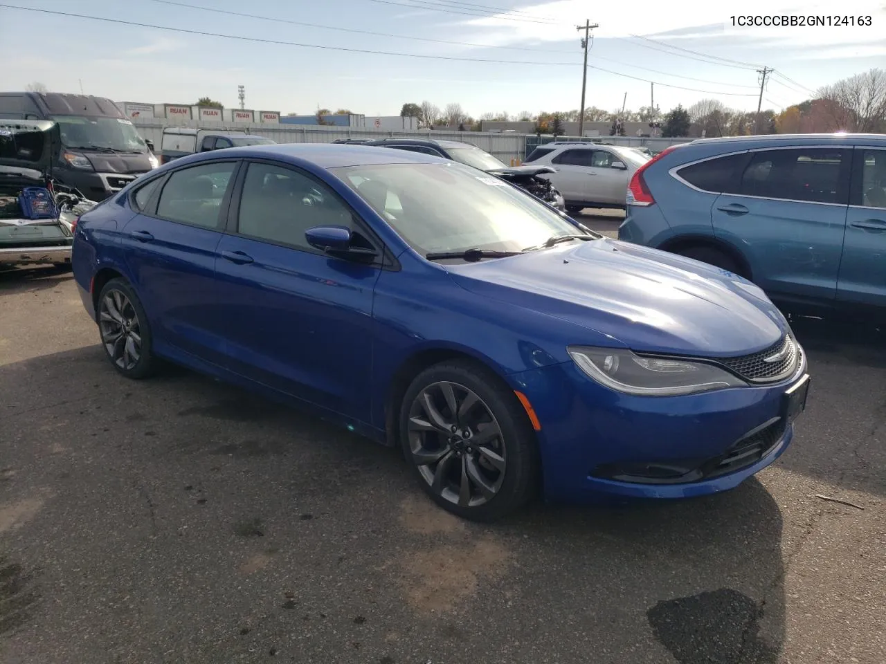 2016 Chrysler 200 S VIN: 1C3CCCBB2GN124163 Lot: 78044294