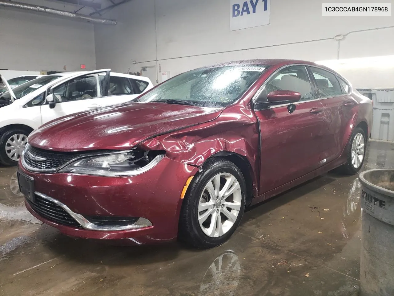 2016 Chrysler 200 Limited VIN: 1C3CCCAB4GN178968 Lot: 79212374